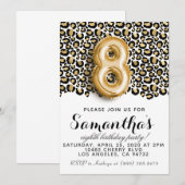 8e verjaardag van de introductie van Leopard Anima Kaart (Voorkant / Achterkant)