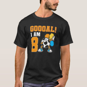 8e verjaardag Voetbal Voetbal Verjaardag Partij 8  T-shirt