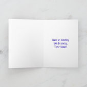 8e verjaardag: Vuurwapenpatroon zonder vuurwerk + Kaart (Binnen)