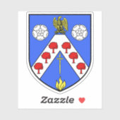 8e (VIII) arrondissement Parijs - Élysée Sticker (Vel)