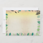 8e Wild Acht Verjaardagsfeest Safari ZOO Foto Kaart (Achterkant)