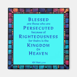 8e zaligheid van Jezus' preek op de berg Magneet