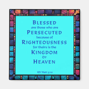 8e zaligheid van Jezus' preek op de berg Magneet