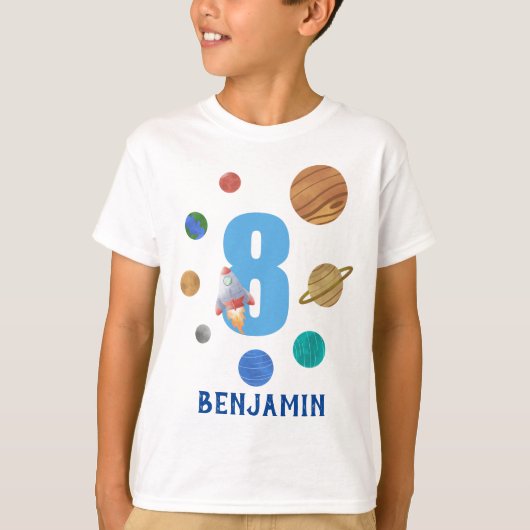 8e zondagse zonneschermen t-shirt (Voorkant)