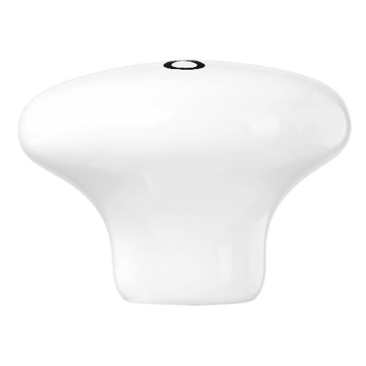 8ft Stopped Diapason Orgel Stop Keramische Knop (Zijkant)