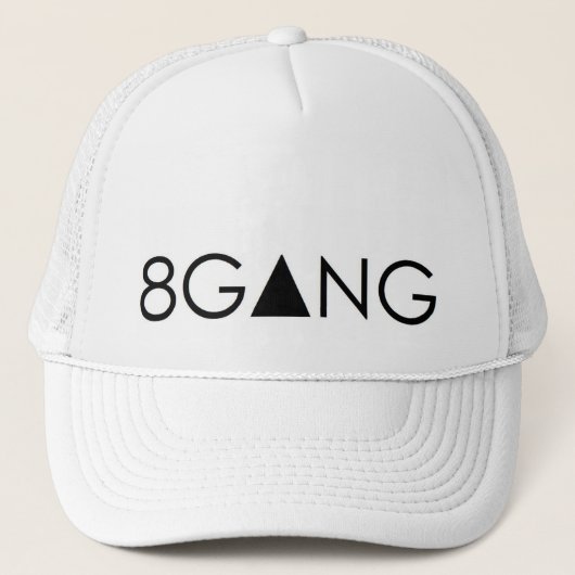 8GANG ORIGINEEL SNAPBACK TRUCKER PET (Voorkant)