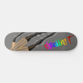 8in SHREDDING IT DECK Persoonlijk Skateboard (Horizontaal)