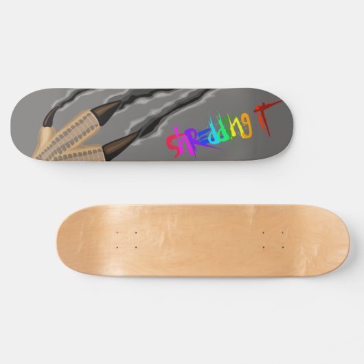 8in SHREDDING IT DECK Persoonlijk Skateboard (Horizontaal)