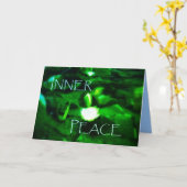 8INNER PEACE KLEIN WENSKAART KAART (Gele Bloem)
