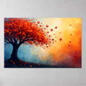 8K Abstract Visions: Modern Textures & Fluid Art Poster (Voorkant)