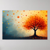 8K Abstract Visions: Modern Textures & Fluid Art Poster (Voorkant)