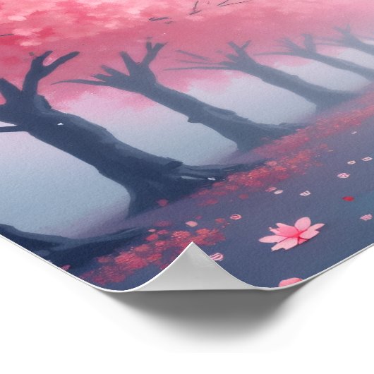 8K Abstract Visions: Modern Textures & Fluid Art Poster (Hoek)