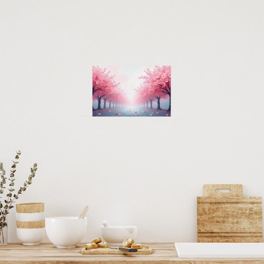 8K Abstract Visions: Modern Textures & Fluid Art Poster (Keuken)