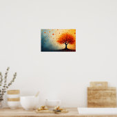 8K Abstracte Visies: Moderne Texturen & Vloeibare Poster (Keuken)