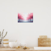 8K Abstracte Visies: Moderne Texturen & Vloeibare Poster (Keuken)