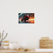 8K MotoGP Elite: High-Velocity Superbike Digital Poster (Keuken)