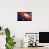 8K Multiversum Horizons: Melkweg & Parallelle Dime Poster (Thuiskantoor)