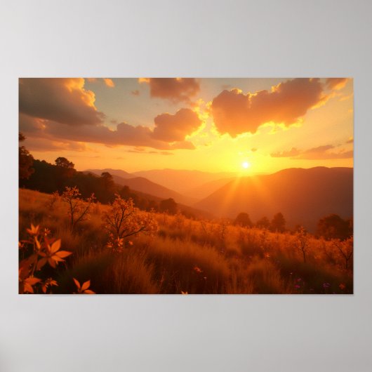 8K Nature’s Majesty: Ultra-HD Landscapes & Scenery Poster (Voorkant)