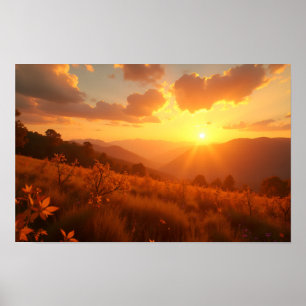8K Natuurpracht: Ultra-HD Landschappen & Scènes Poster