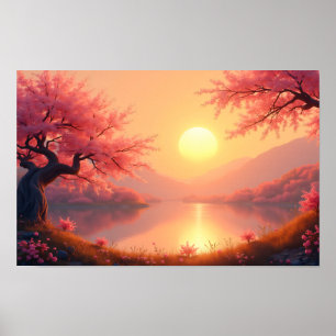 8K Natuurpracht: Ultra-HD Landschappen & Scènes Poster