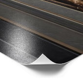 8K Waterval Close-up: Glanzende rotsen, orchideeën Foto Afdruk (Hoek)