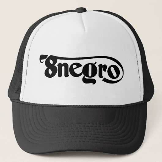 8negro logo trucker pet (Voorkant)