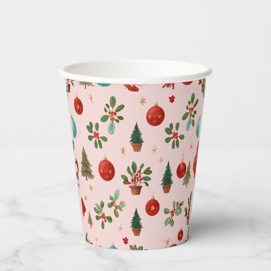 8oz Paper Cup Papieren Bekers (Achterkant)