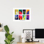 8PackOPussy, leevandergrift.com Poster (Thuiskantoor)