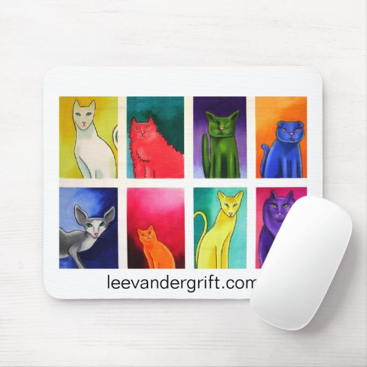 8PackOPussy-muispad Muismat (Met muis)