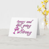 8ste huwelijksverjaardag kaart (Gele Bloem)