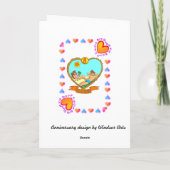 8ste Jubileum Kaart (Achterkant)