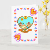 8ste Jubileum Kaart (Gele Bloem)