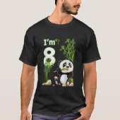 8Th 8 Py Animal Panda T-shirt (Voorkant)