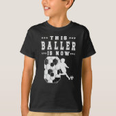 8th Birthday Gift Soccer Player 8 Year Old Boy T-shirt (Voorkant)