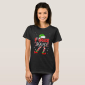 8th Grade Elf Squad Matching Teach Christmas Schoo T-shirt (Voorkant volledig)