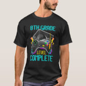 8th Grade Graduation Level Complete Gamer 2022 T-shirt (Voorkant)