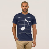 8th note t-shirt (Voorkant volledig)