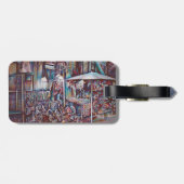 8th Street Rings Bagagelabel (Achterkant horizontaal)