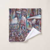 8th Street Rings, New York City Bad Handdoek (Wasdoekje)