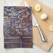 8th Street Rings Theedoek (Quarter Fold)