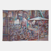 8th Street Rings Theedoek (Horizontaal)