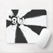 8U Mousepad: Stijl 4 Muismat (Met muis)