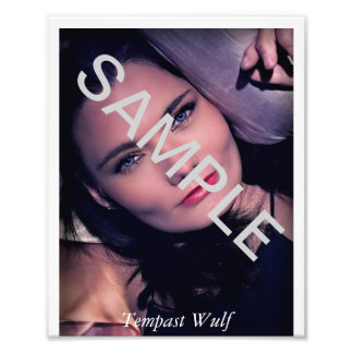 8x10 Acting Zed/Comp Kaart Foto Afdruk