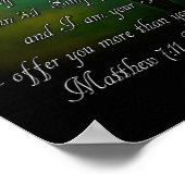 8x10 bijbelversie poster (Hoek)