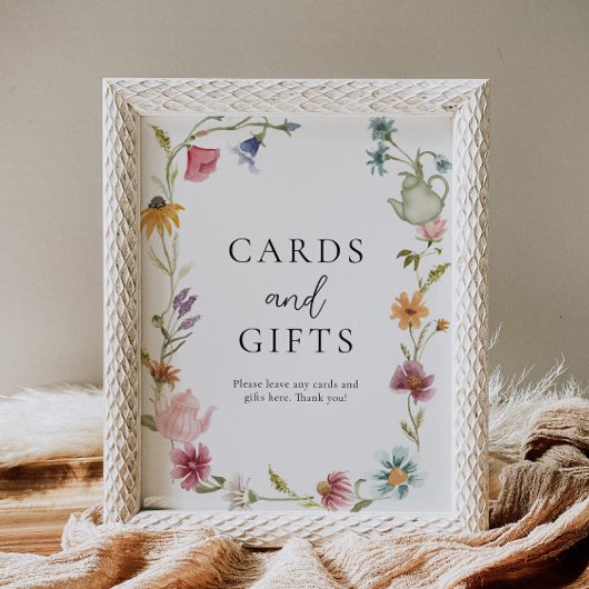 8x10 Bloementhee Kaarten en geschenken Teken