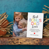 8x10 Bonus Pap Vaderdag Foto Plaque Fotoplaat (Zijkant)