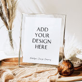 8x10 "Custom Sign Printing, Upload uw eigen ontwer Poster