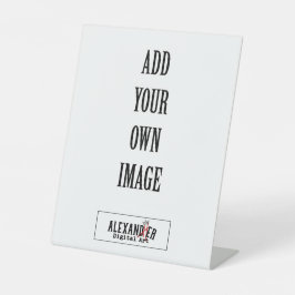 8x10 Feest, Douche of Bruiloft Reclamebord Met Voetstuk