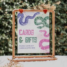 8x10 Girly Snake Kaarten & Geschenken Teken