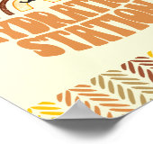 8x10 Hydratatiestation Boho Woodland Beer Verjaard Poster (Hoek)